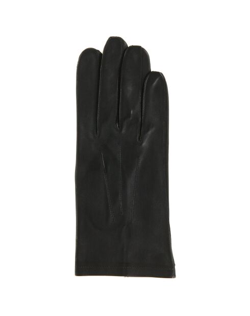 Gants en Cuir d'Agneau non doublés noirs