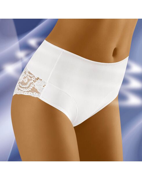 Culotte taille haute Misteria blanche