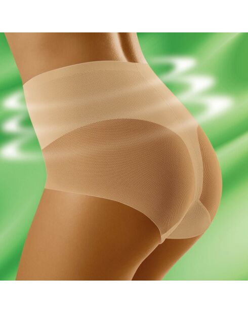 Culotte taille haute Sentima beige