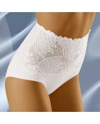 Calzoncillos blancos de cintura alta Kaja