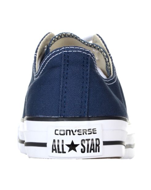 Baskets basses en toile  marine