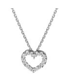 Pendentif Gentil or blanc