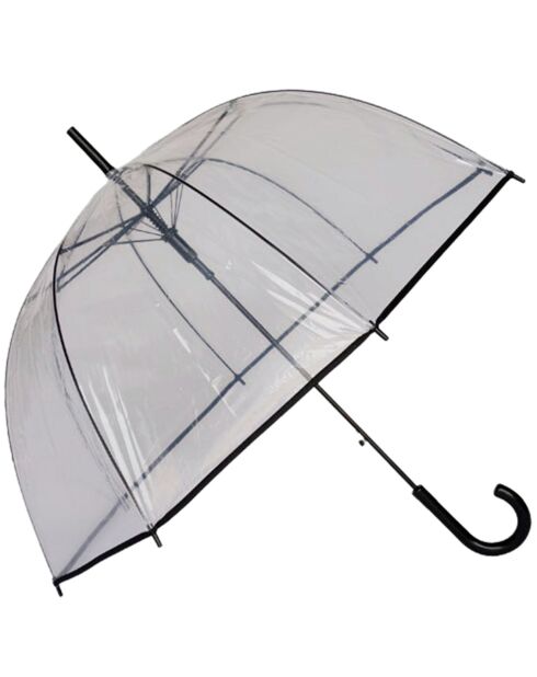 Parapluie Tisa transparent/noir