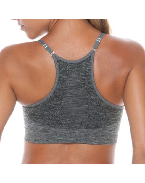 Soutien-gorge Lea gris chiné