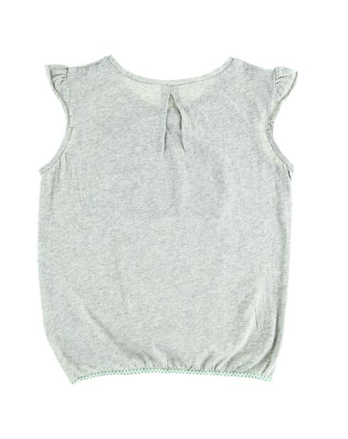 T-shirt Vitta en Coton à motif sur l'avant gris