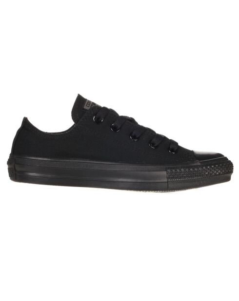 Baskets basses en toile noires