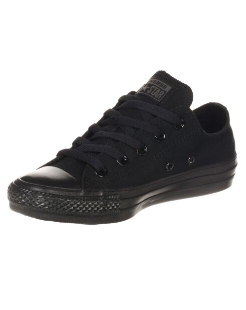 Baskets basses en toile noires