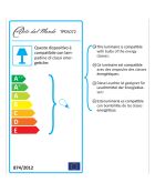 Lampe de chevet Tiffany Cube Kandinsky - 15x15x15 cm