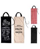 Sacchetto per pane Bistrot random - 27x73 cm