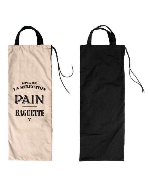 Sacchetto per pane Bistrot random - 27x73 cm