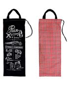 Sacchetto per pane Bistrot random - 27x73 cm