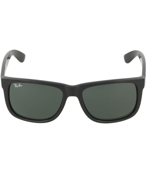 Justin schwarze Unisex-Sonnenbrille