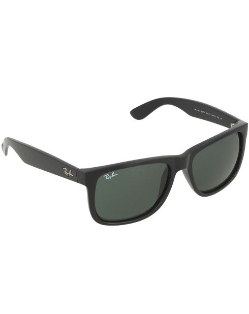Justin schwarze Unisex-Sonnenbrille