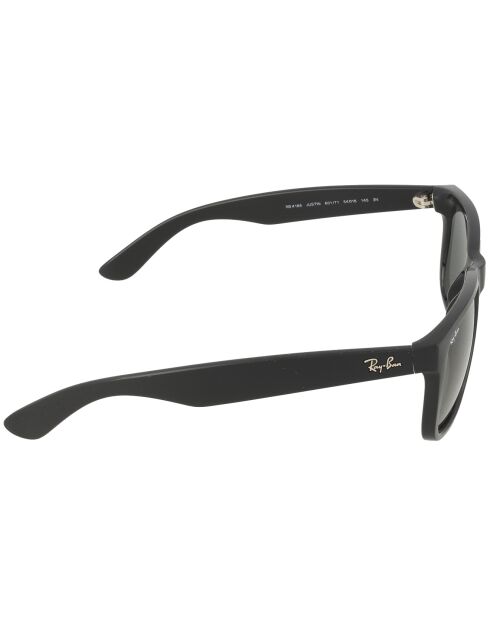 Justin schwarze Unisex-Sonnenbrille
