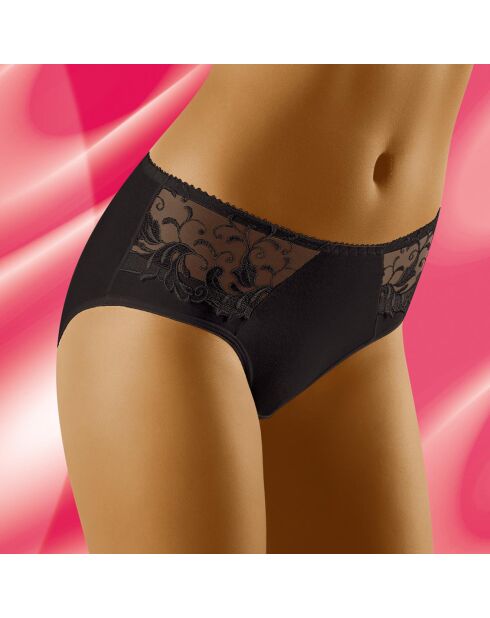Culotte midi Eco-Da noire