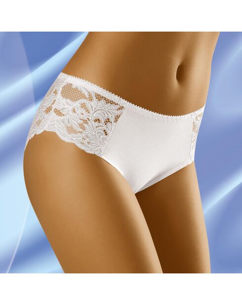 Culotte midi Eco-No blanche