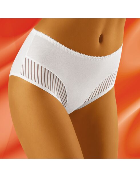 Culotte midi Eco-Qi blanche