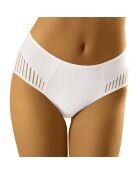 Culotte midi Eco-Qu blanche