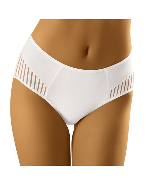 Culotte midi Eco-Qu blanche
