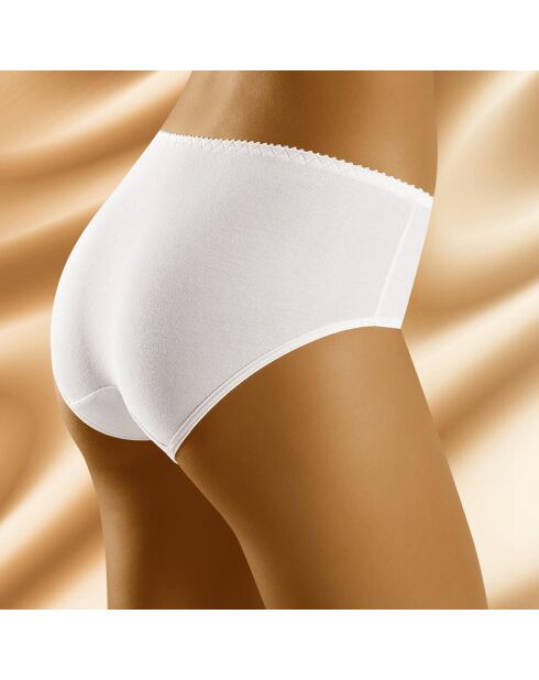 Culotte midi Eco-Ro blanche
