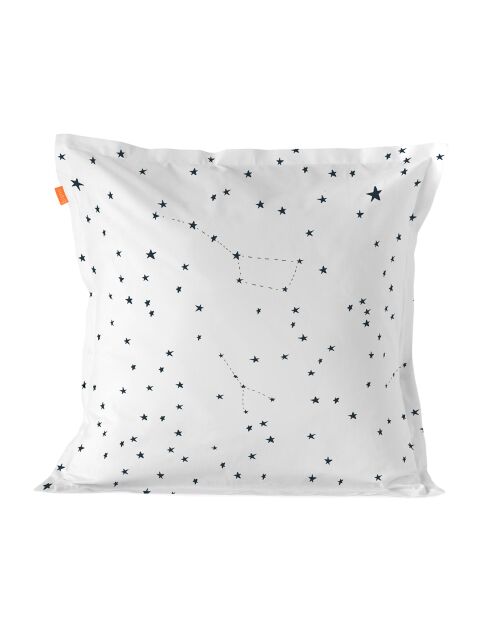 Federa Constellation bianca - 65x65 cm