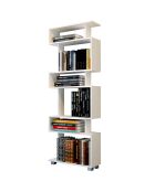 Librería Blok blanca - 60x20x160 cm