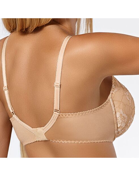 Reggiseno push-up beige Tavia