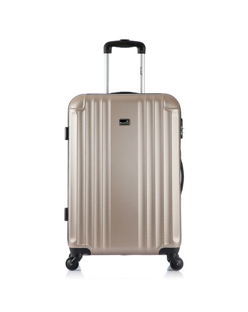 Koffer met 4 wielen 60cm Sienne champagne