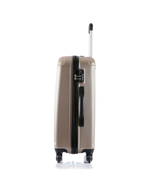 Koffer met 4 wielen 60cm Sienne champagne
