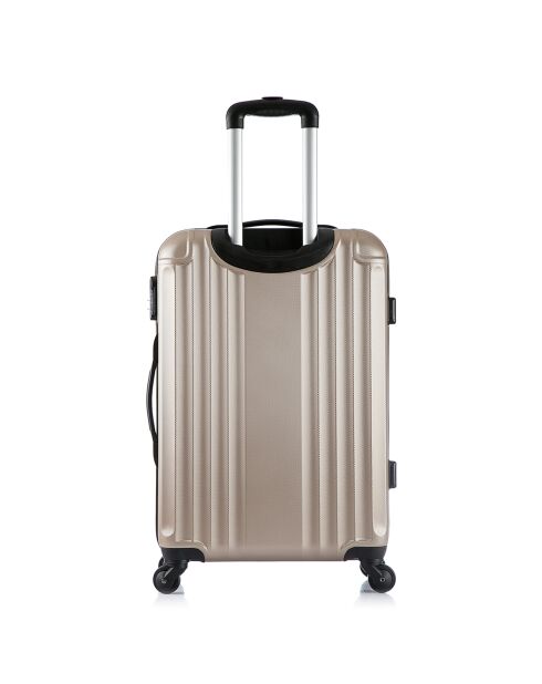 Koffer met 4 wielen 60cm Sienne champagne