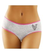 Culotte Mimi gris chiné