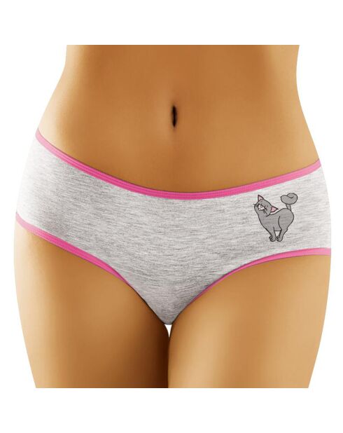 Culotte Mimi gris chiné