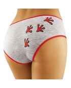 Culotte Coccinelle gris chiné
