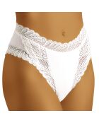 Culotte midi Abra blanche
