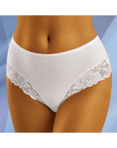 Culotte midi Gi blanche