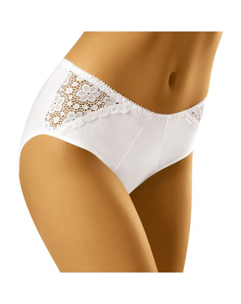 Culotte midi Nu blanche