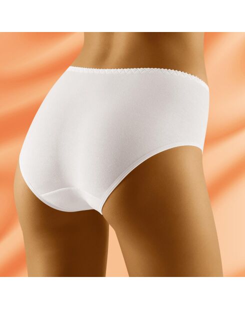 Culotte midi Qe blanche