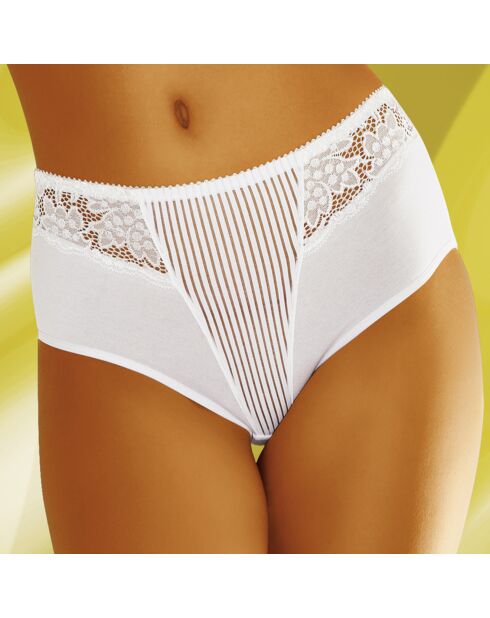 Culotte midi Re blanche