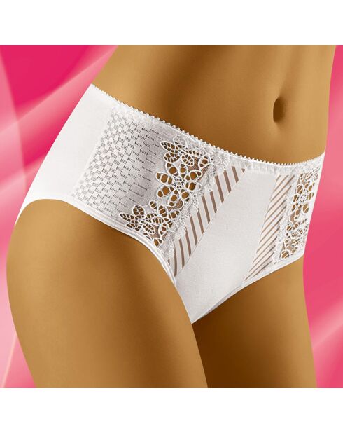 Culotte midi Ri blanche