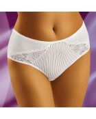 Culotte midi Zi blanche