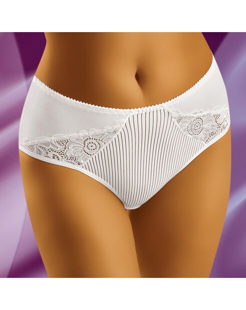 Culotte midi Zi blanche