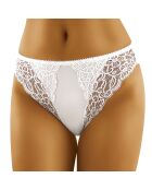 Culotte midi Elis blanche