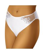 Culotte midi Iris blanche