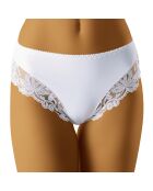 Culotte midi Lara blanche