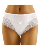 Culotte midi Sara blanche