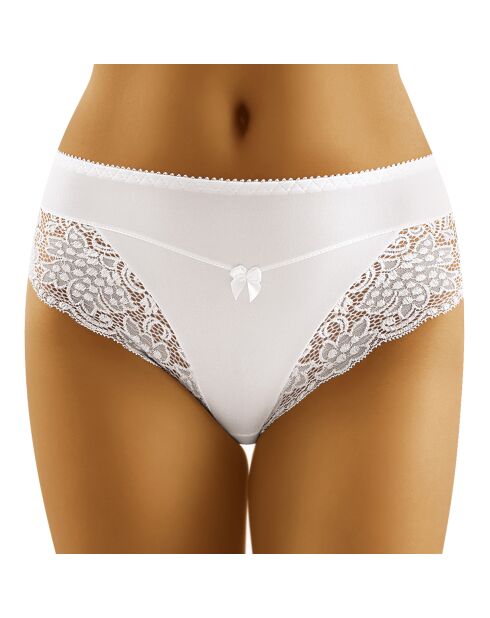 Culotte midi Sara blanche