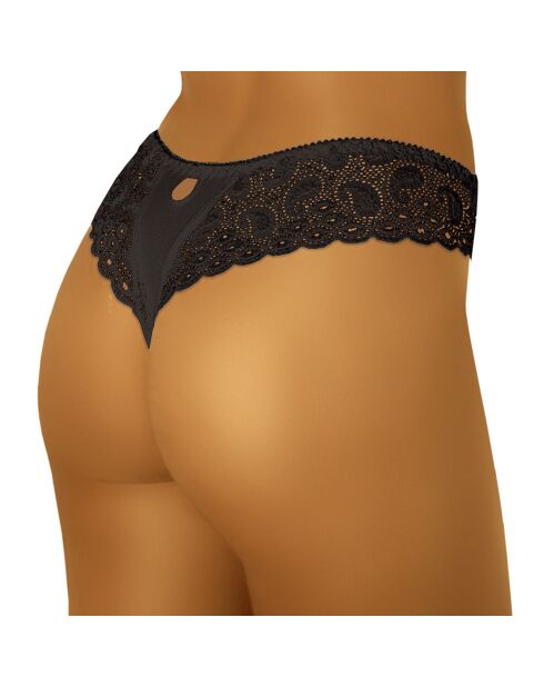 String Tanga noir