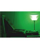 Enceinte Bluetooth lampe d'ambiance blanche - 25x14 cm