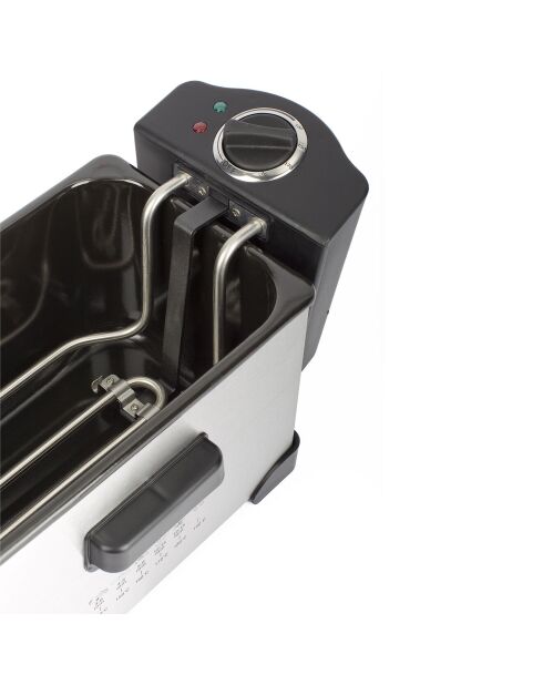 Friteuse Acier inoxydable noir/inox - 500W