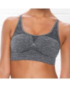 Soutien-gorge Lea gris chiné